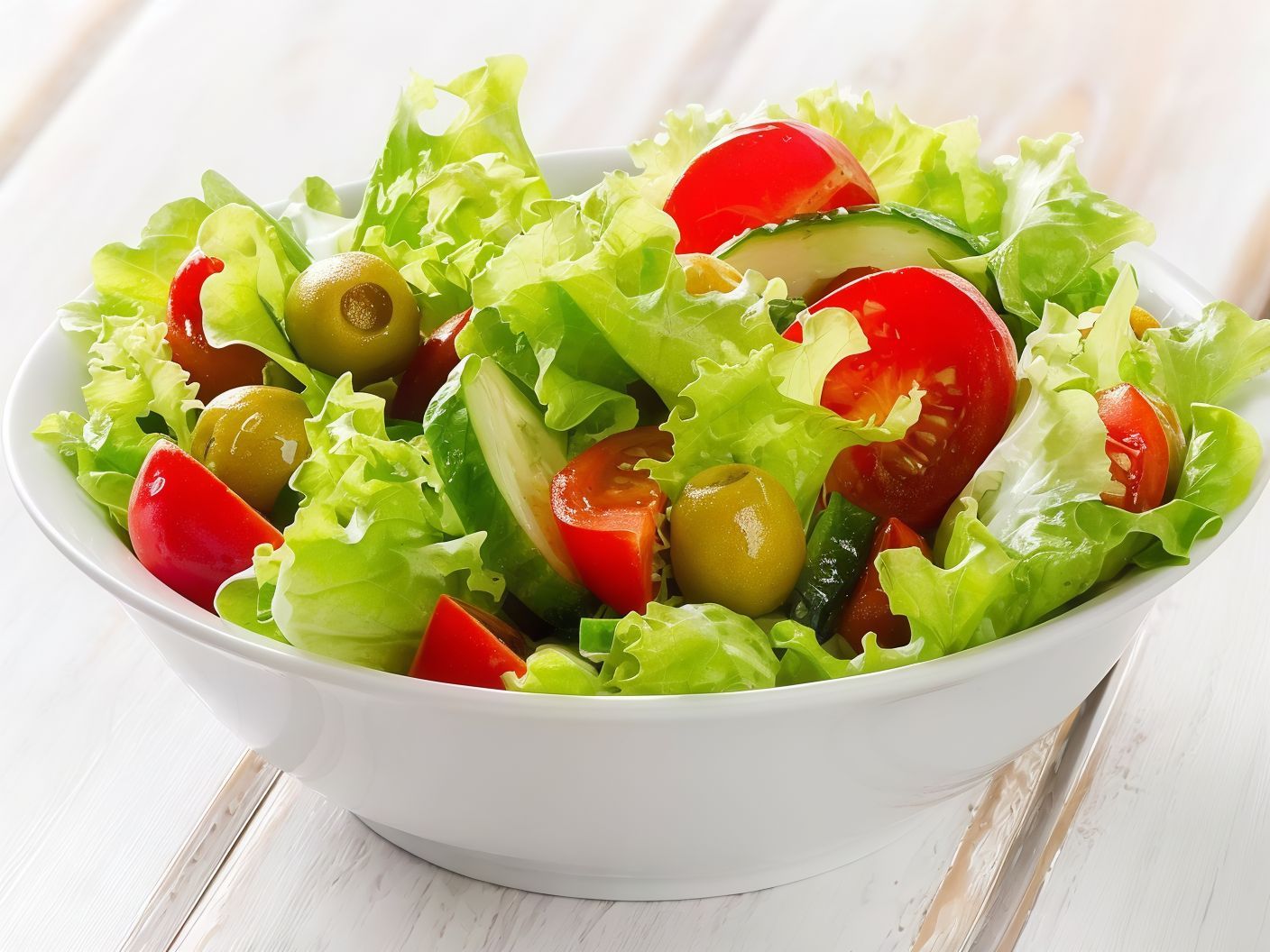 Salad dish