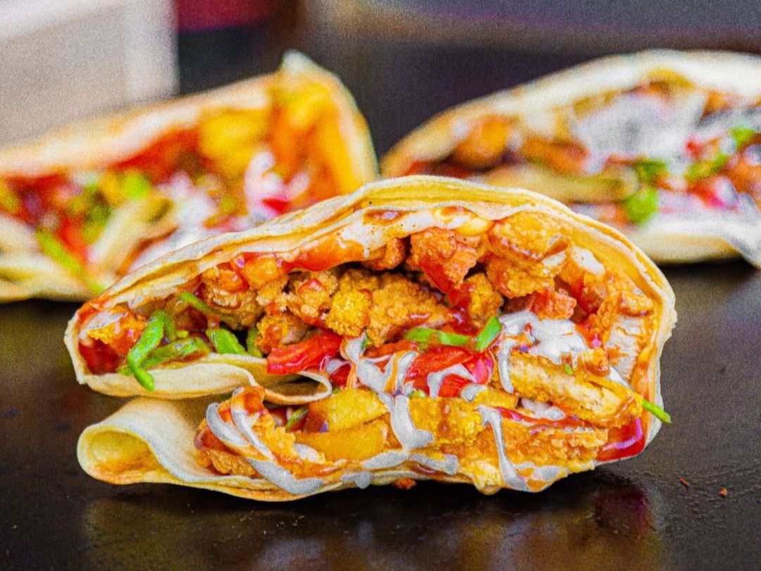 Non-spicy crispy crepe