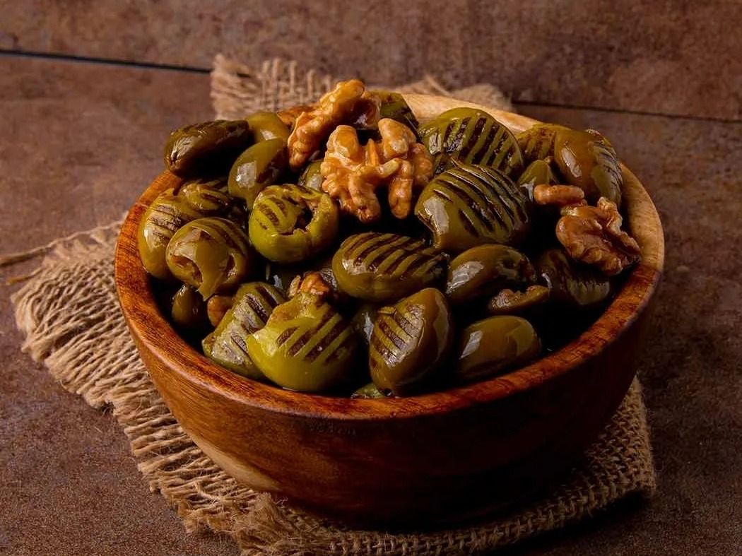 Grilled Olives