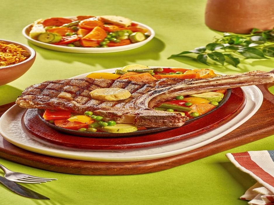 Giant Beef Chopped Steak