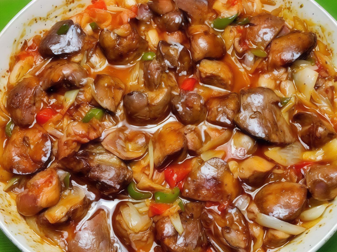 Liver and Gizzards Rice Meal