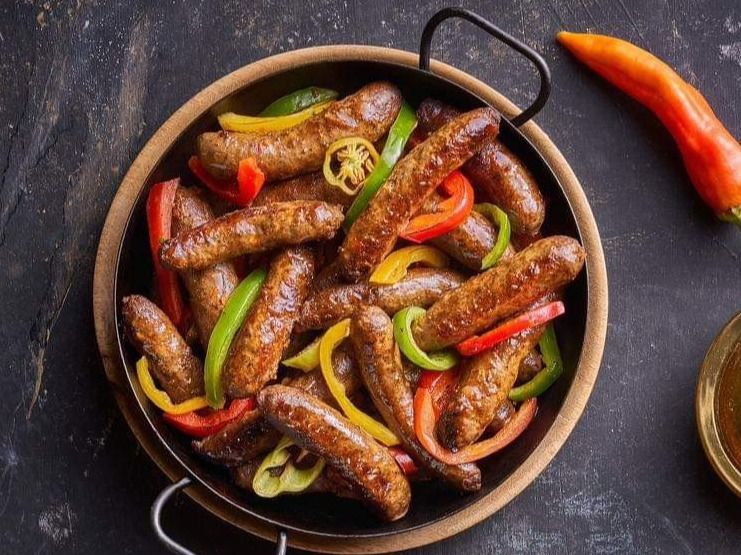 Sausage Pan with Rice