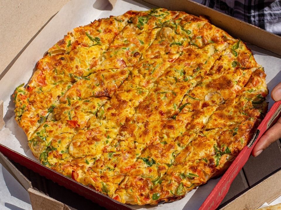 Eastern Pizza with Minced Sausage