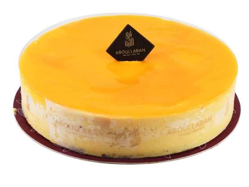 Mango Ice Cream Cake