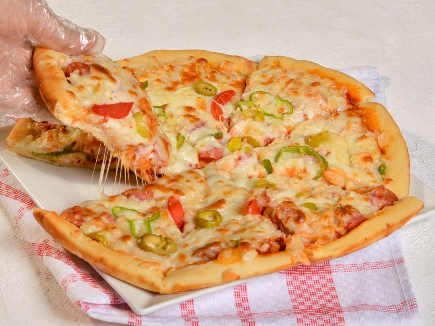 Italian Texas Meats Pizza