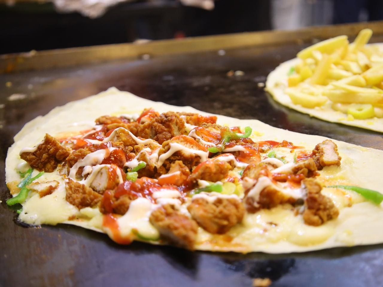 Zinger Chicken Crepe