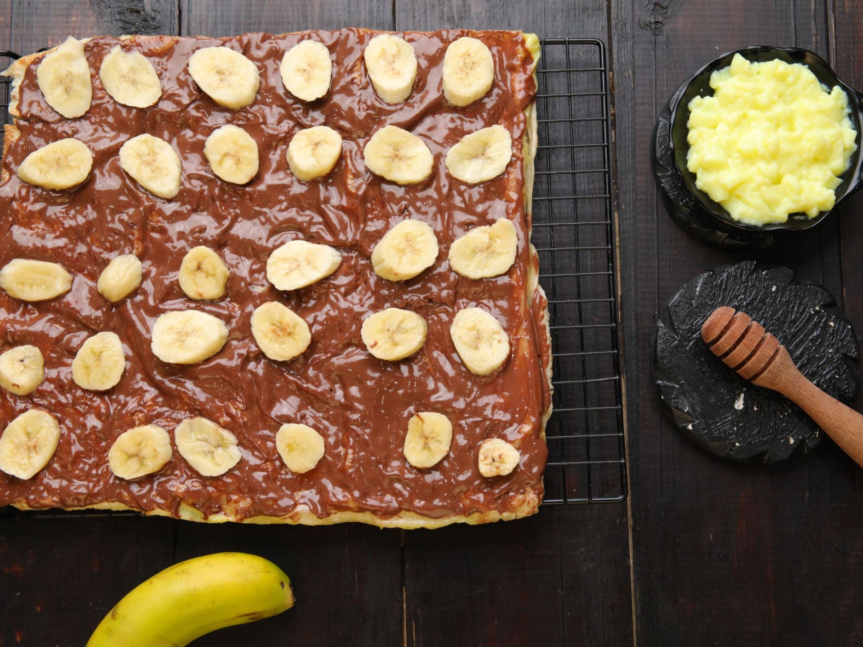 Banana Nutella Sweet Pie