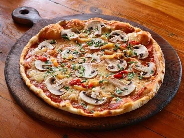 Mushroom Pizza