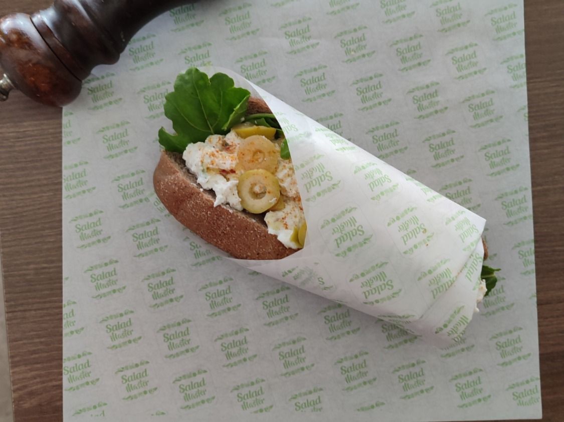 Cottage cheese sandwich