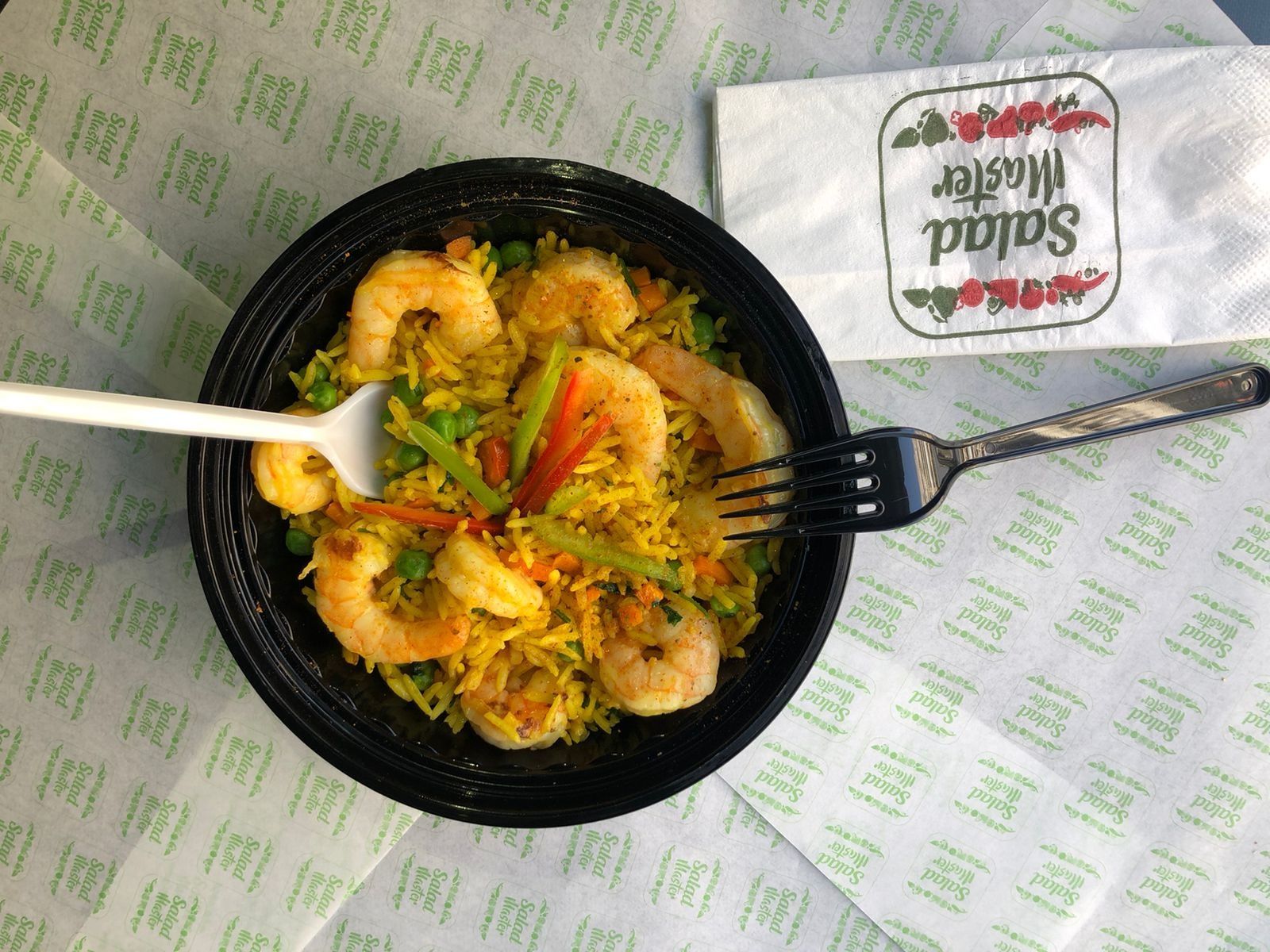 Grilled Shrimp With Rice