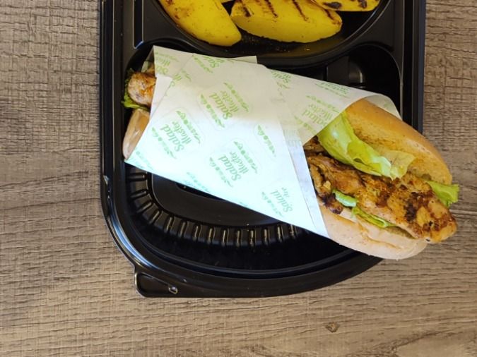 Grilled chicken sandwich