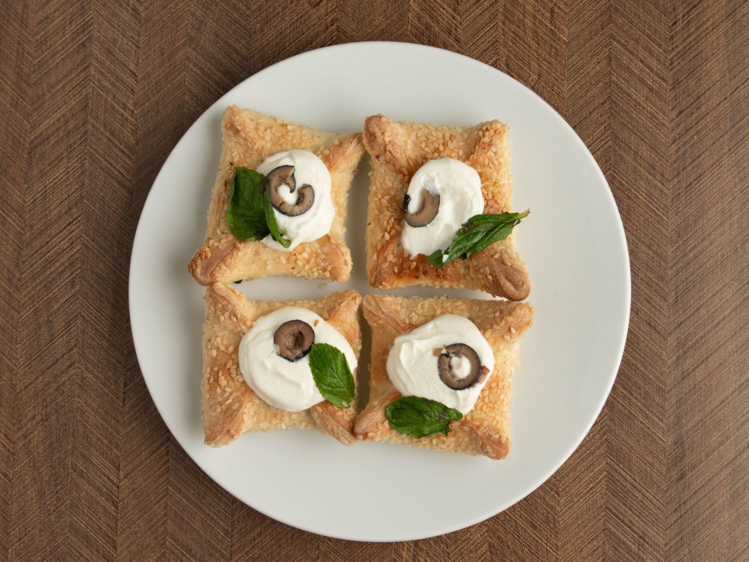 Labneh Samosas In Oven
