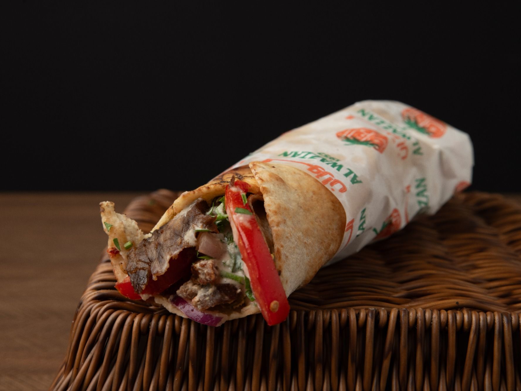 Lebanese Bread Shawarma Beef