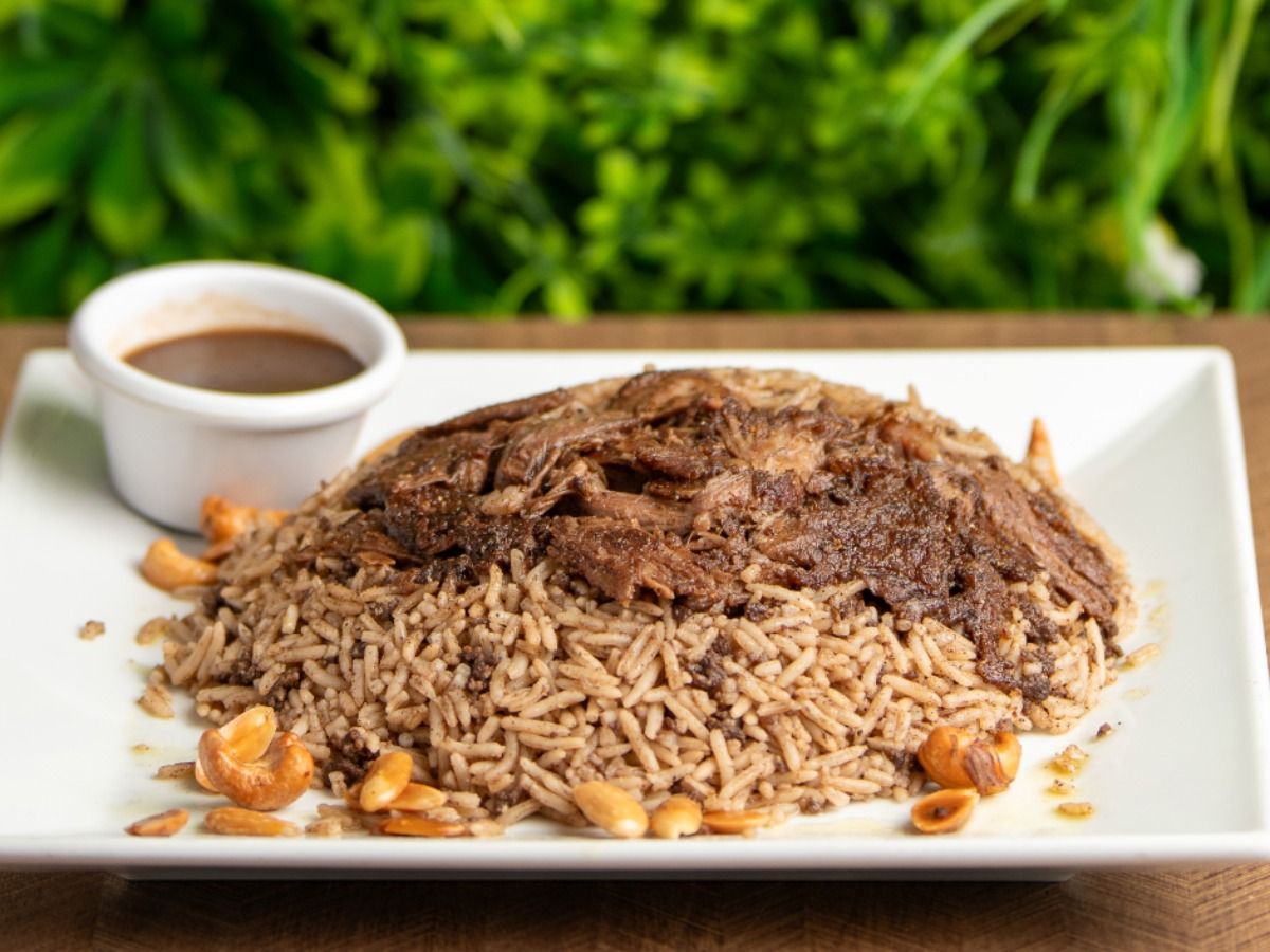 Lamb Meat With Rice
