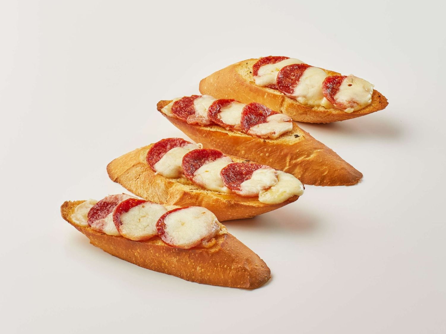 Pepperoni Garlic Cheese Toast