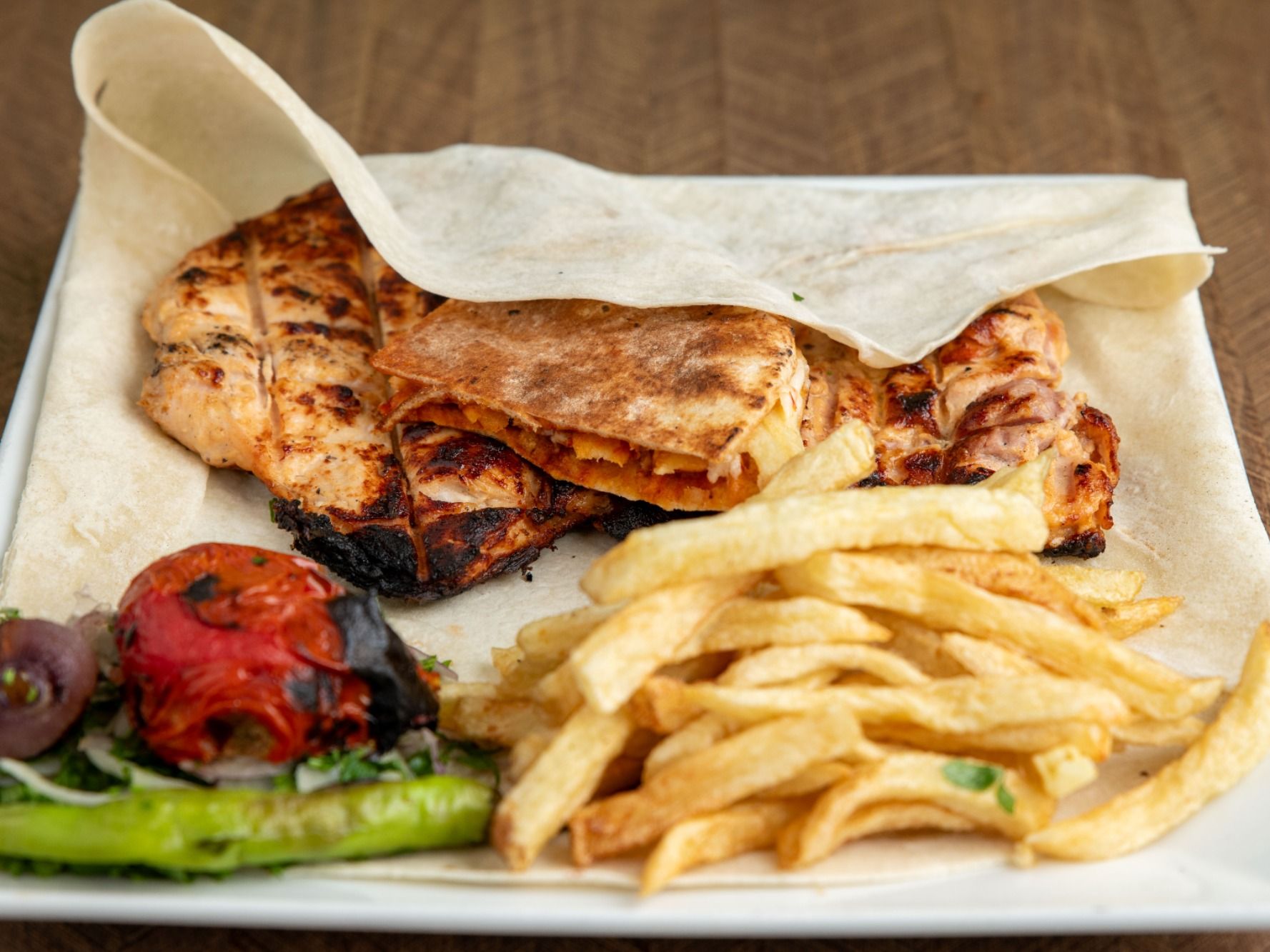 Charcoal Grilled Chicken