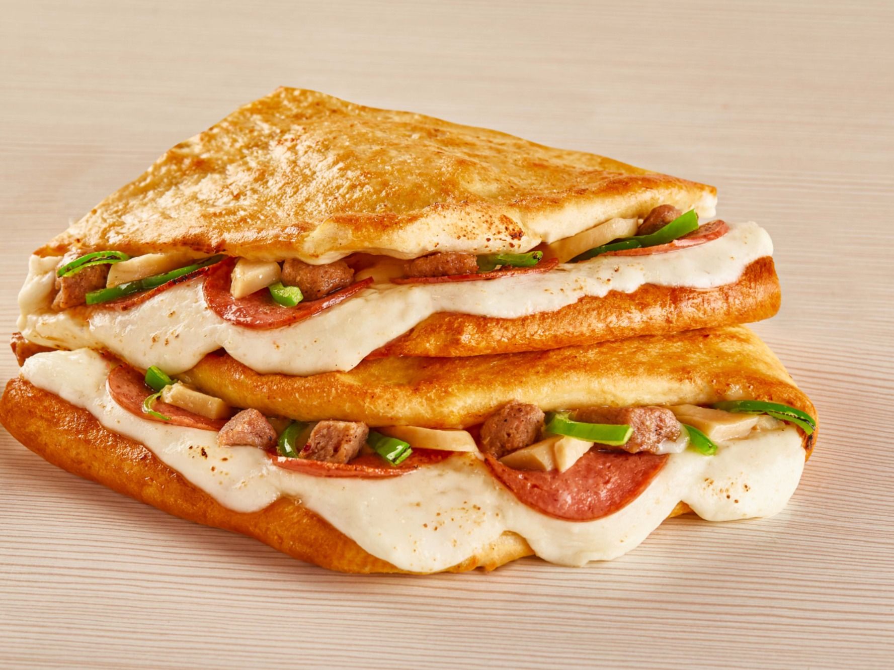 Mix Meat Fold Pizza