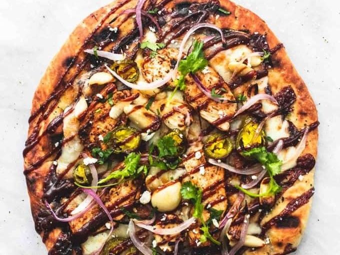Fit BBQ Chicken Pizza