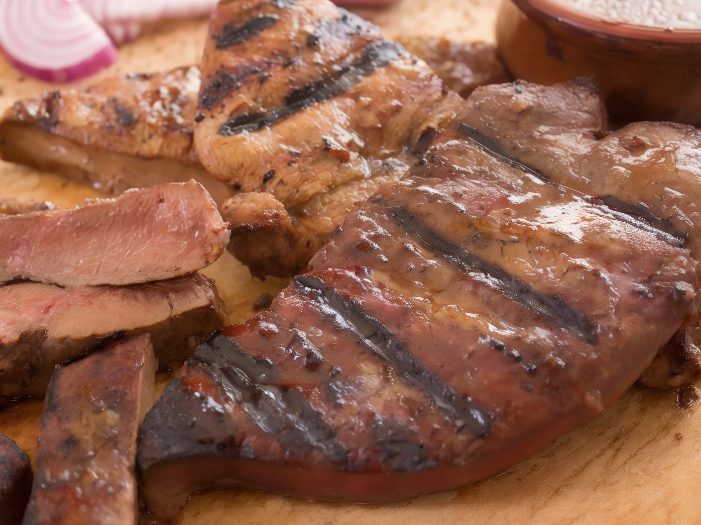 Grilled Liver Meal