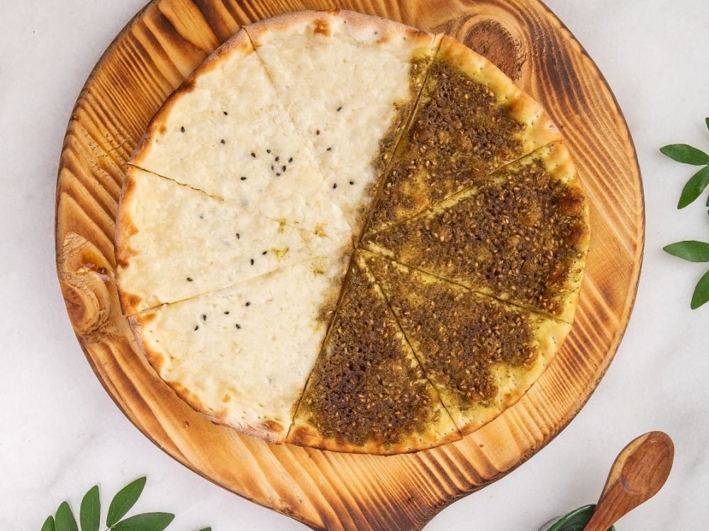 Cheese and Thyme Manoucheh