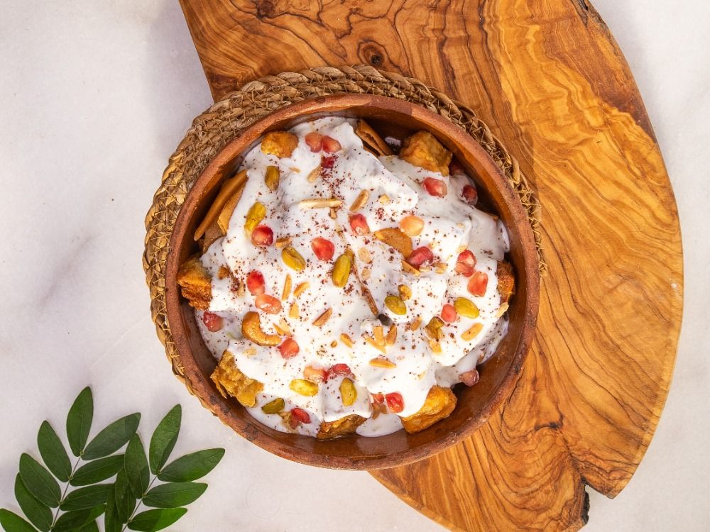 Eggplant Fatteh