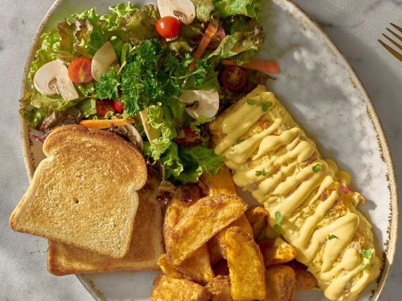Cheese omelette