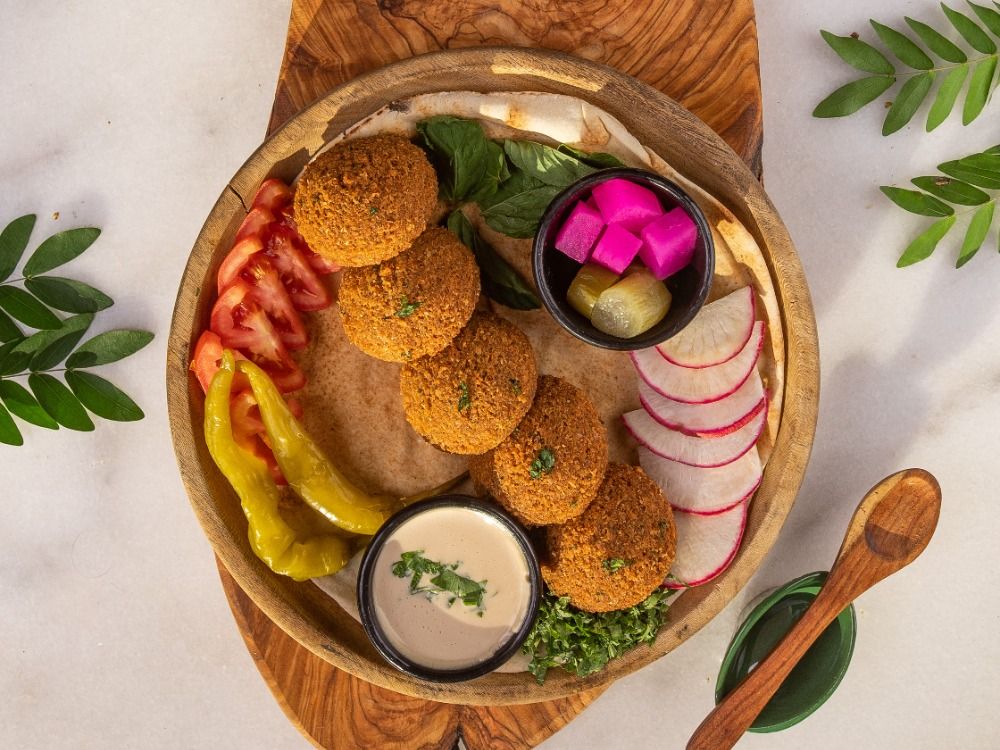 Lebanese Falafel .