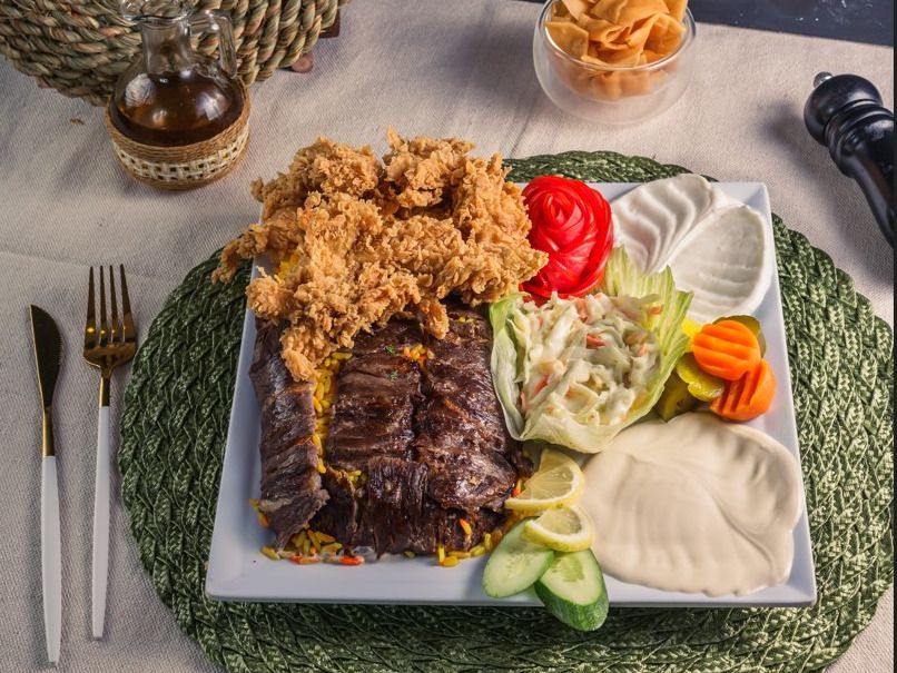 Meat Mazagangy Meal