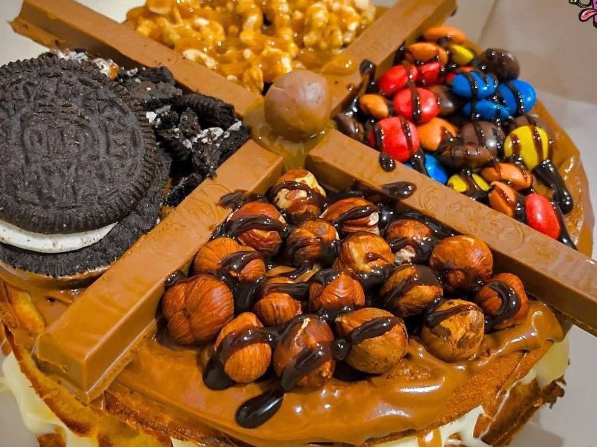Waffle cake
