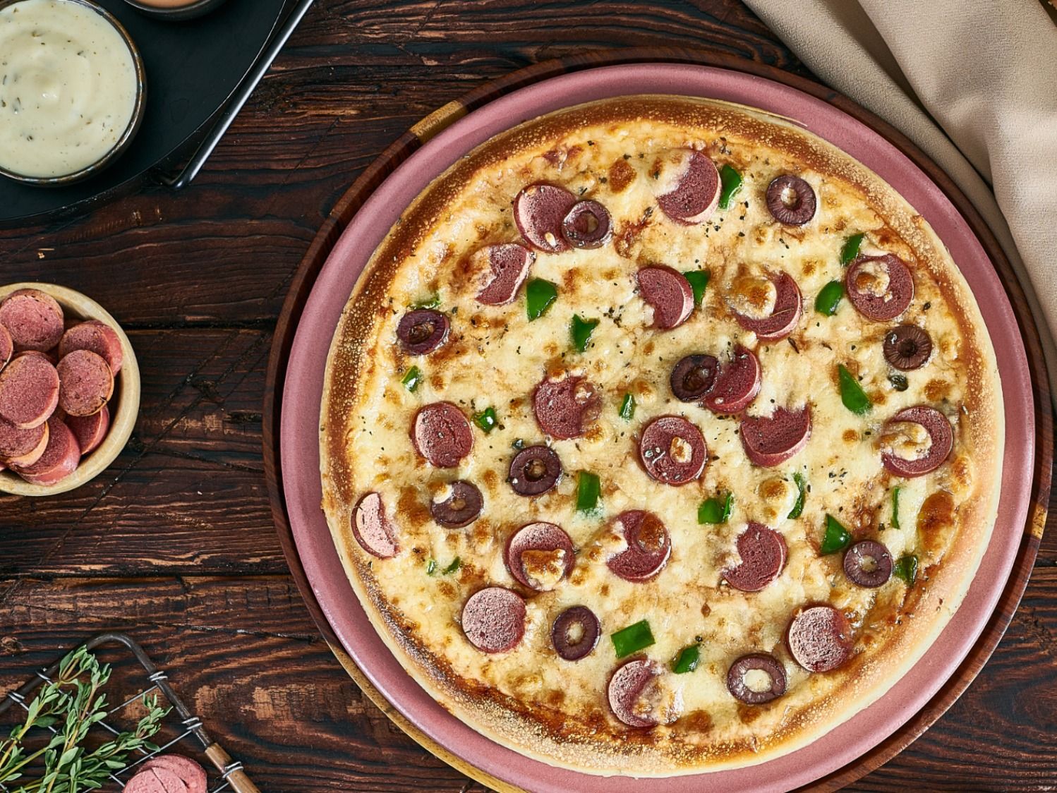 Hot Dog Pizza italian