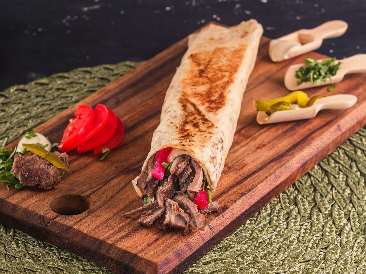 Meat Shawerma Sandwich