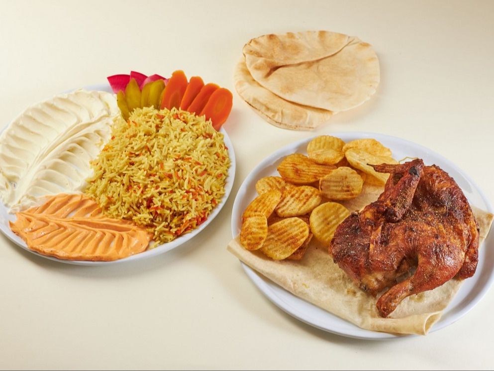 Half Grilled Chicken Shawaya