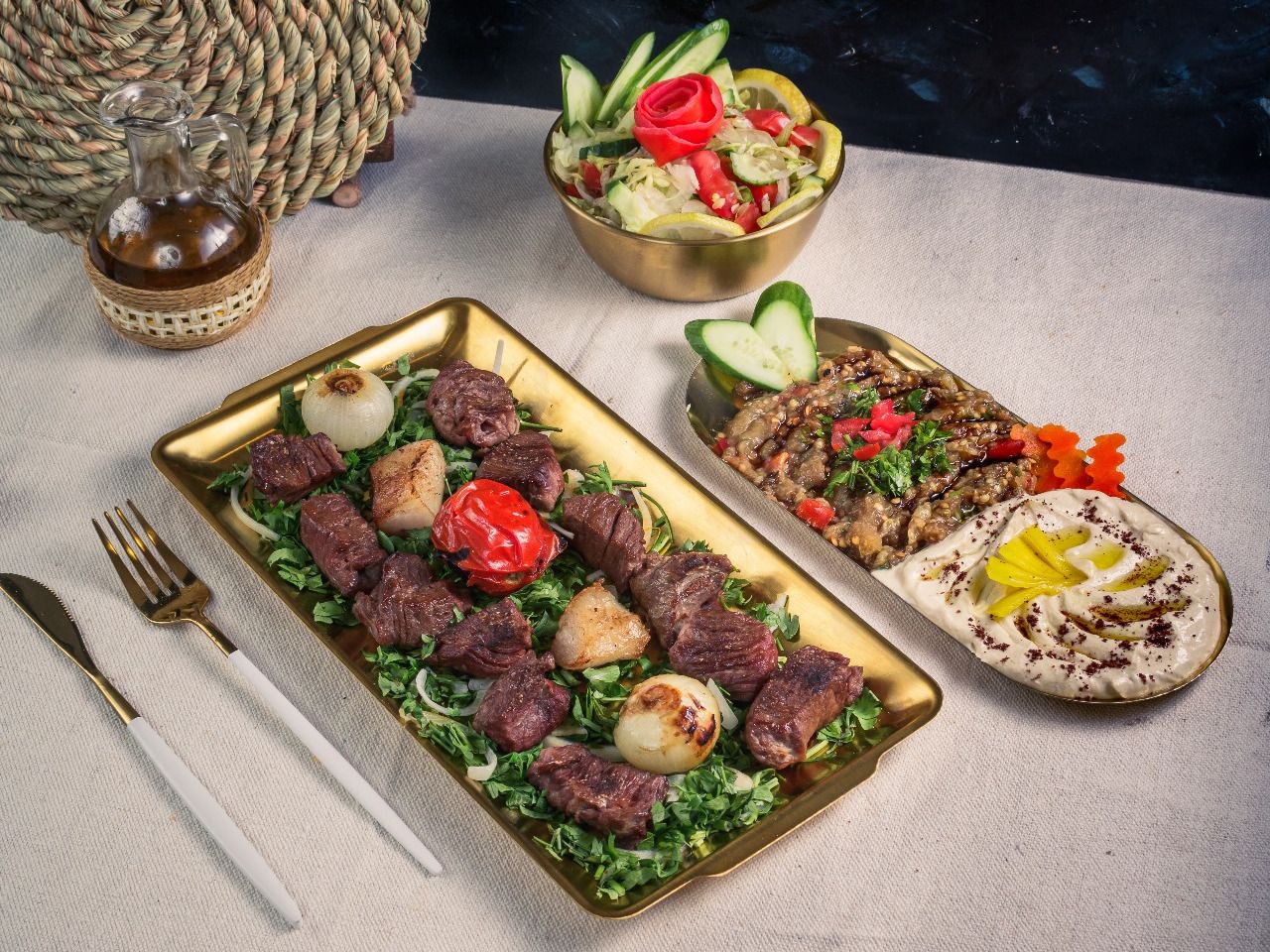 Meat Kebab Meal