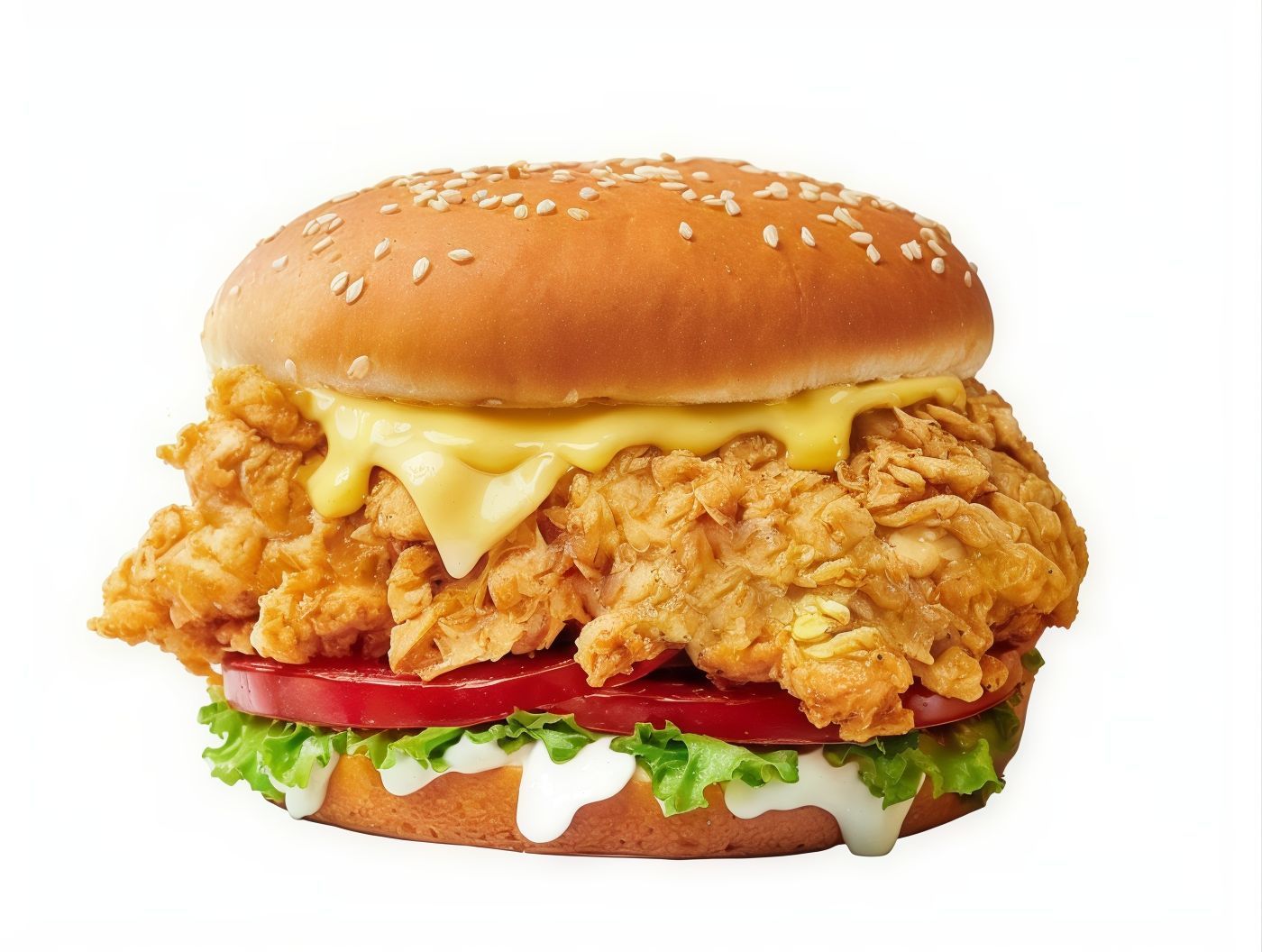 Single Cheese Chicken Zinger