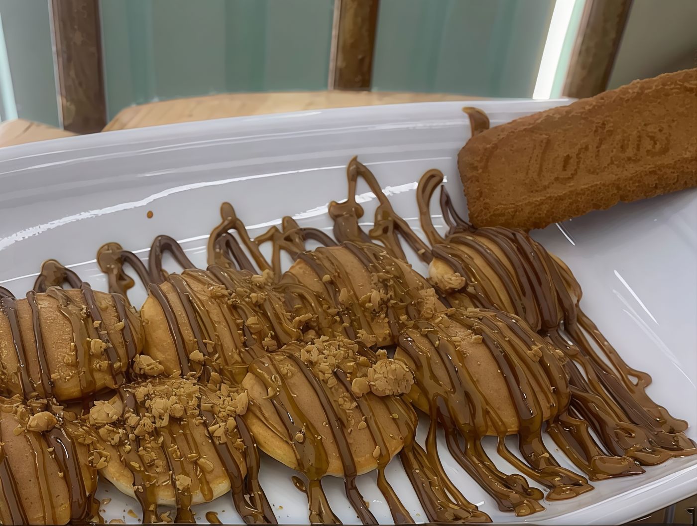 Lotus duqatay Pancake Bites