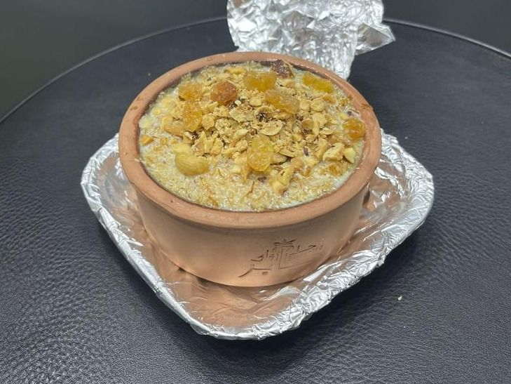 Kunafa With Milk And Qushta