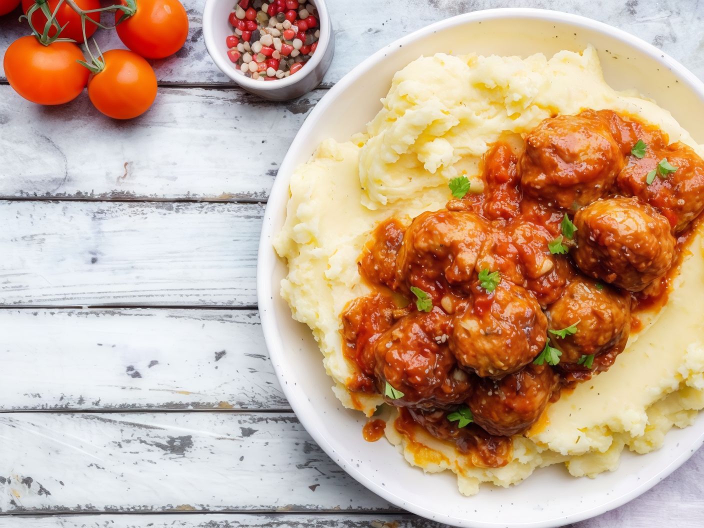Mashed Potatoes Chicken Balls
