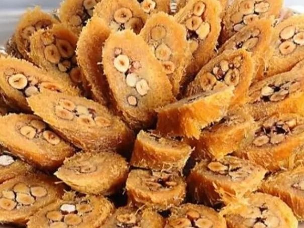 Burma Kunafa with Hazelnuts