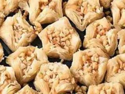 hazelnut nest baklava