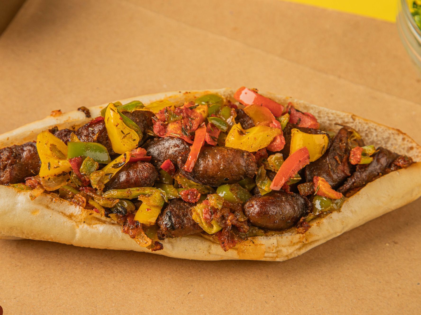 Alexandrian Sausage in Fino Bread
