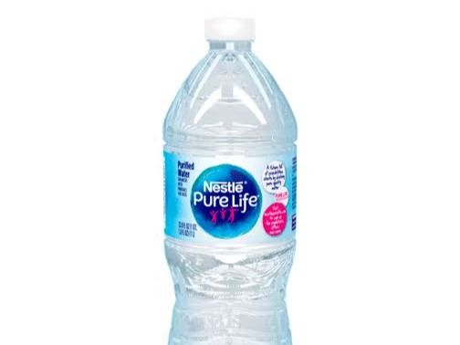 Small Bottle Of Mineral Water 600 ML