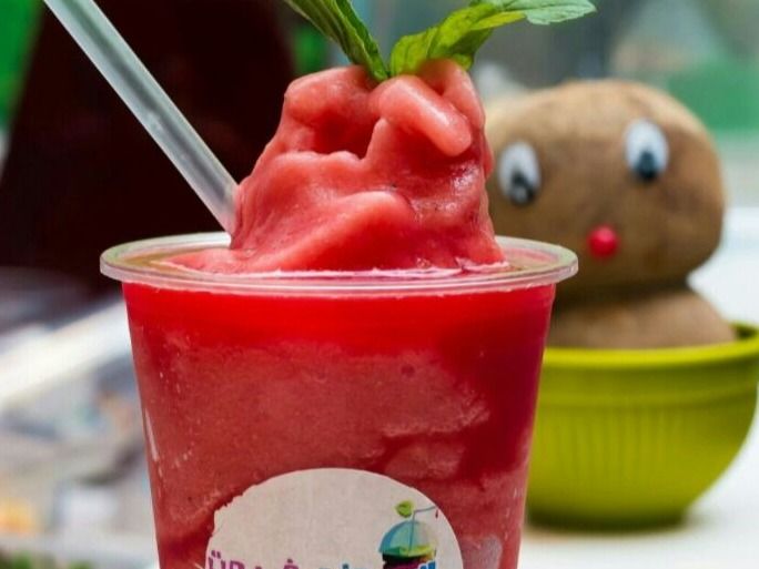 Watermelon With Ice Cream Smoothie - Liter
