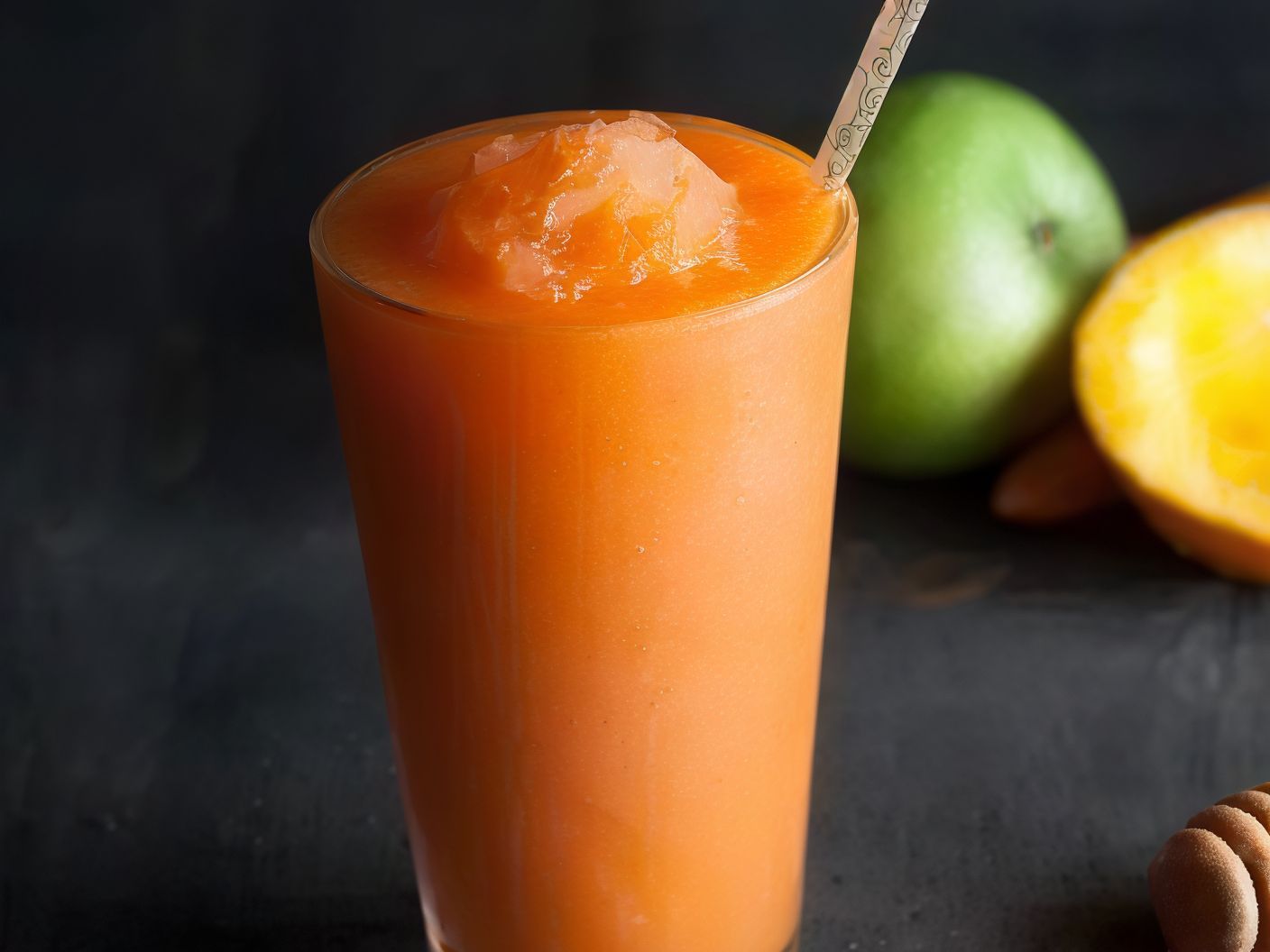 Orange and Peach Smoothie