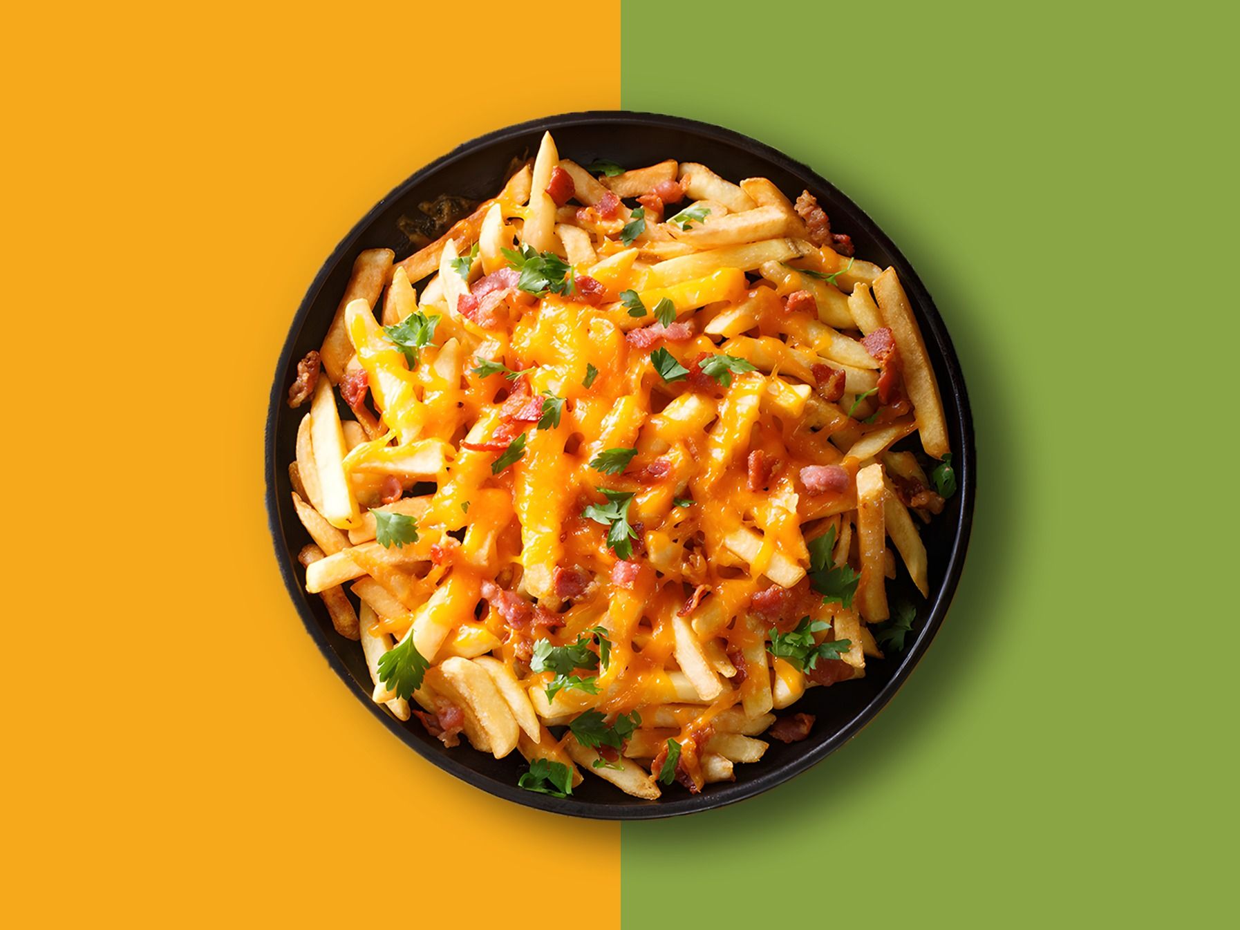 Chili And Onion Baked Fries