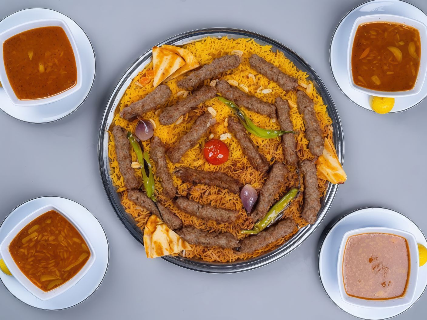 Family Kofta Meal Enough For 4 Persons