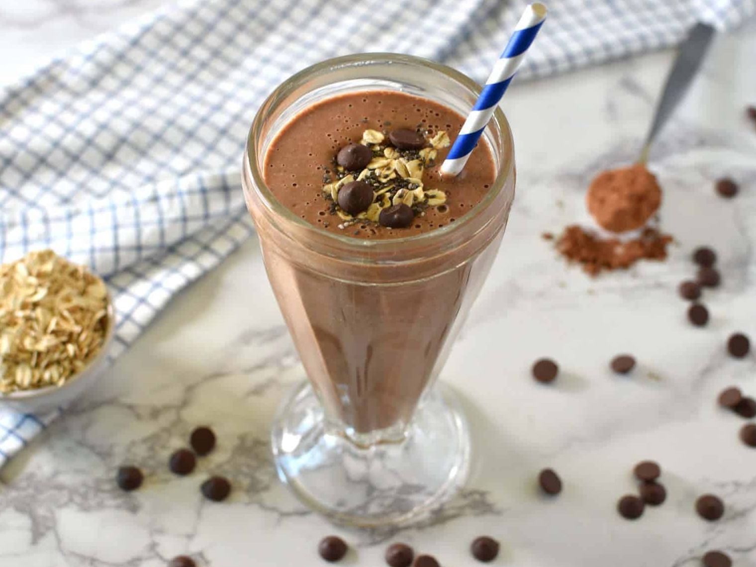 Iced Chocolate with Mint Large