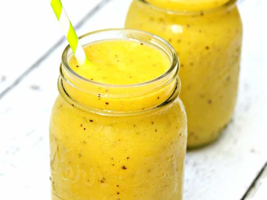 Mango with Kiwi and Mint Smoothie Large