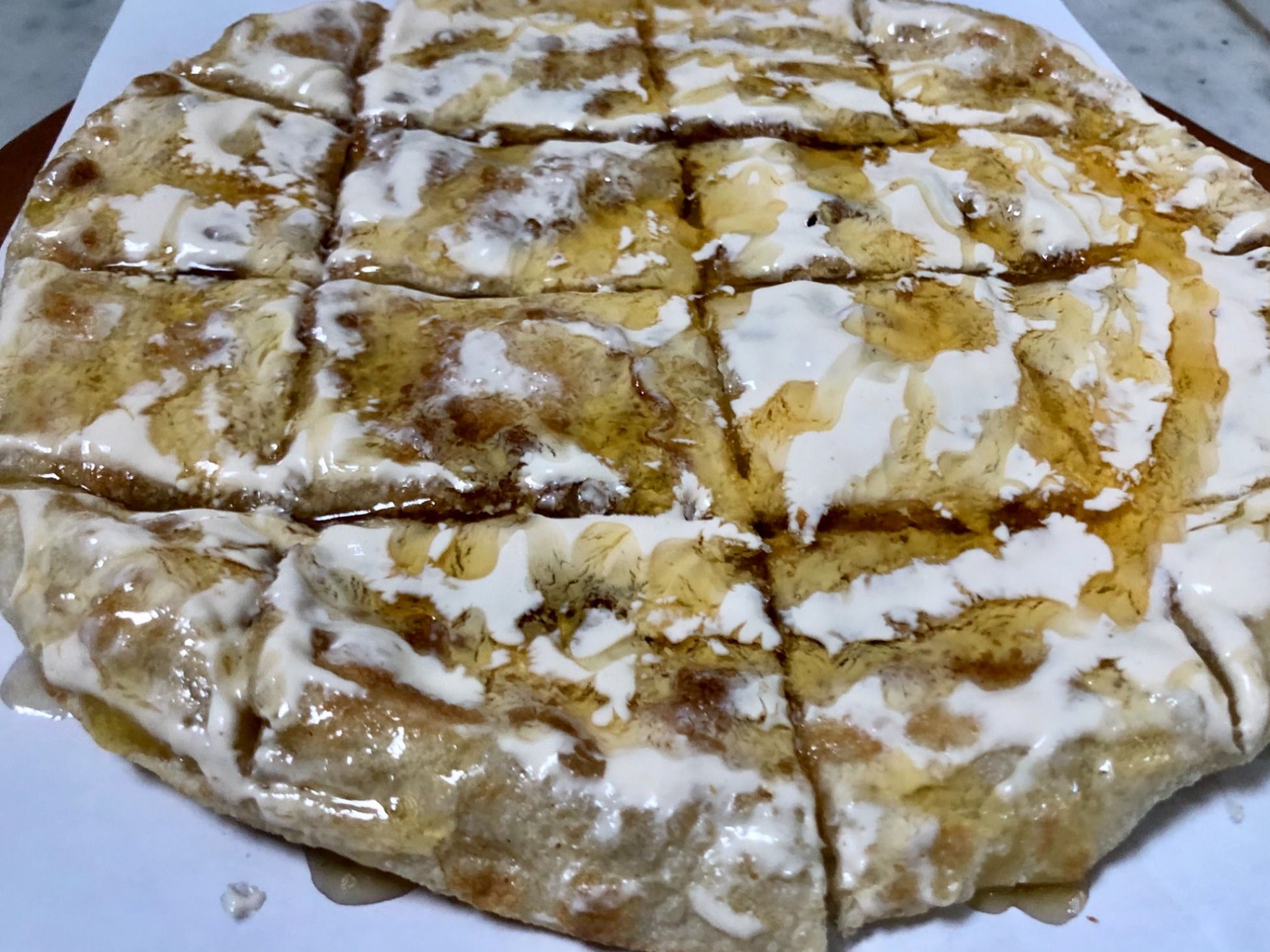 Feteera Honey With Cream Pie
