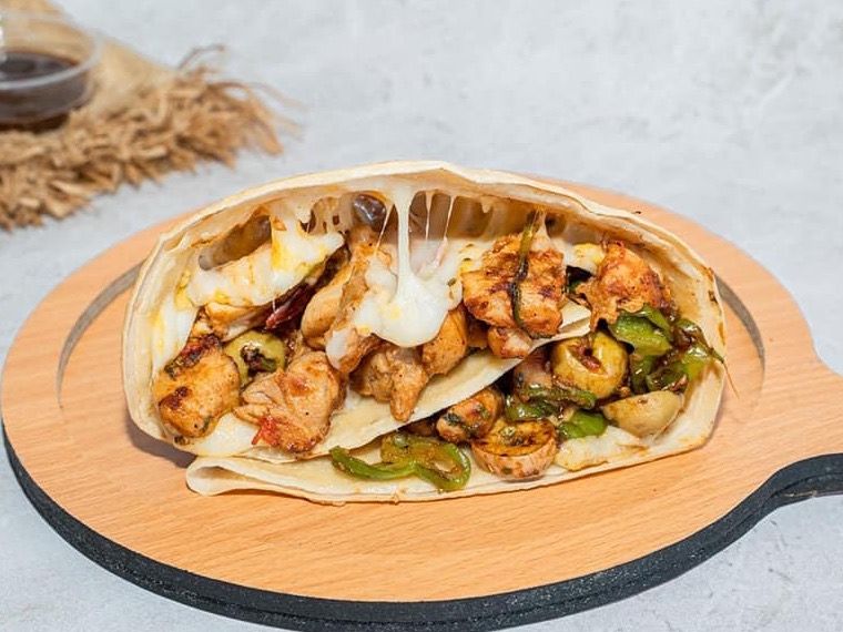 Chicken Fajita Crepe