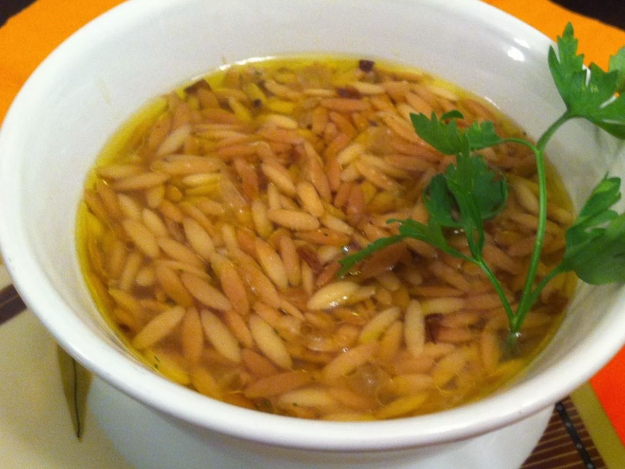 Orzo Soup